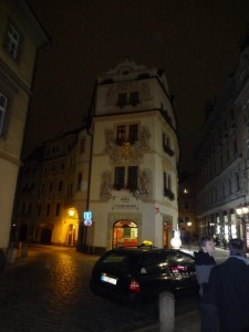 The House of the Golden Well - now a hotel - Prague