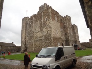 The haunted Great Tower - Dover Castle - Dover UK