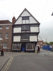 The haunted Old Kings School Shop - Canterbury